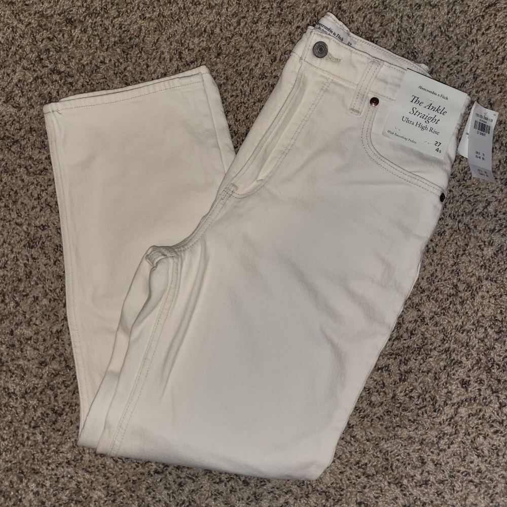 Abercrombie Ankle Straight 27